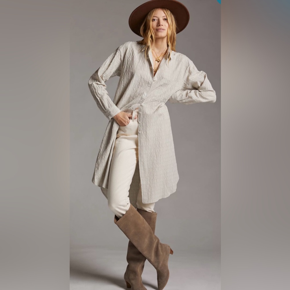 Anthropologie Maeve Maxi Tunic‎ Buttondown M